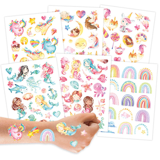 Kindertattoos I Meerjungfrauen