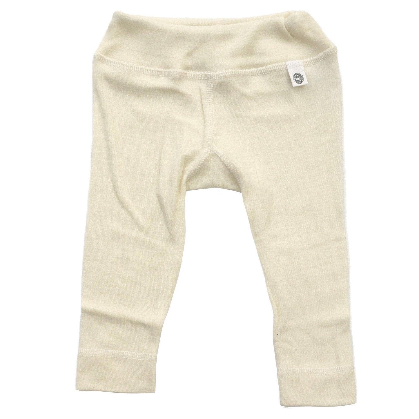 Babybody aus 100 % Merinowolle – naturfarben