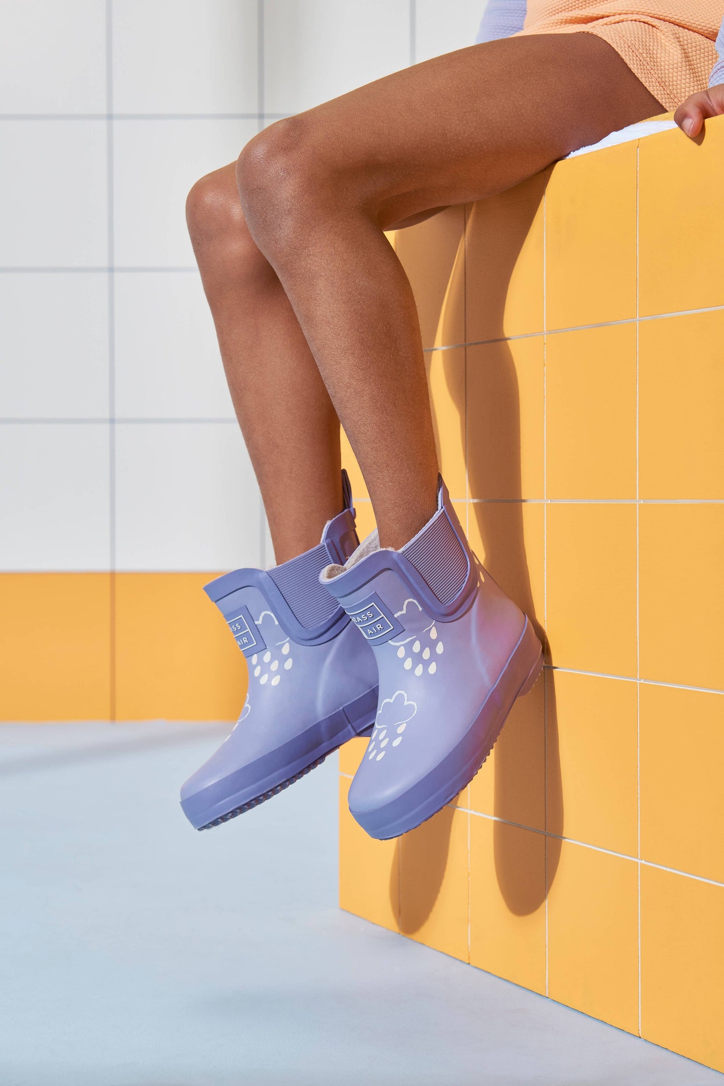 Kinder-Gummistiefel mit Farbwechsel-Effekt