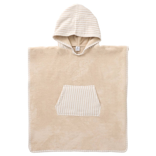 Kuscheliger Badeponcho mit Kapuze