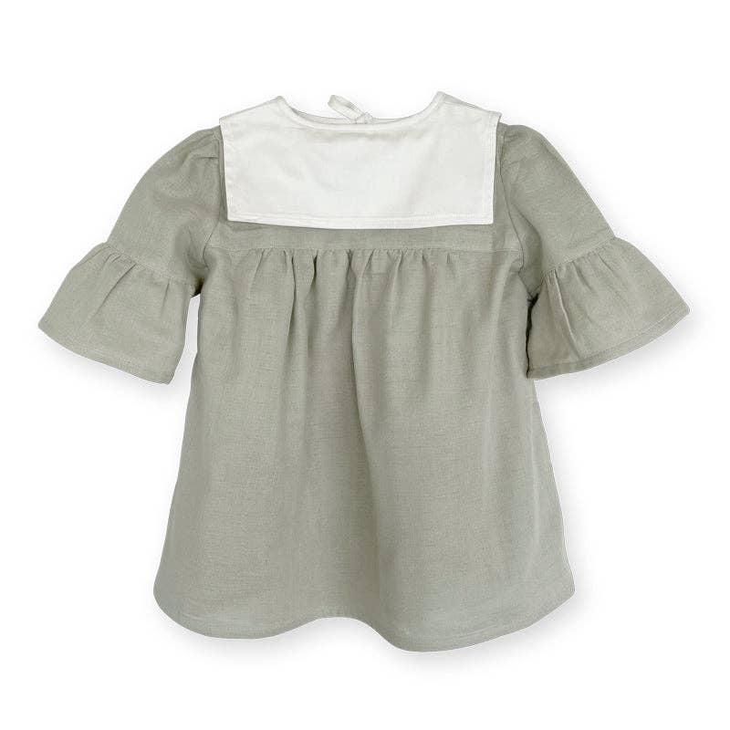 Musselin-Kleid „Grüner Tee“ – aus 100 % Bio-Baumwolle