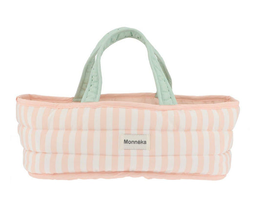 Monnëka Stripes-Tragetasche – Für kleine Puppeneltern mit großem Herzen