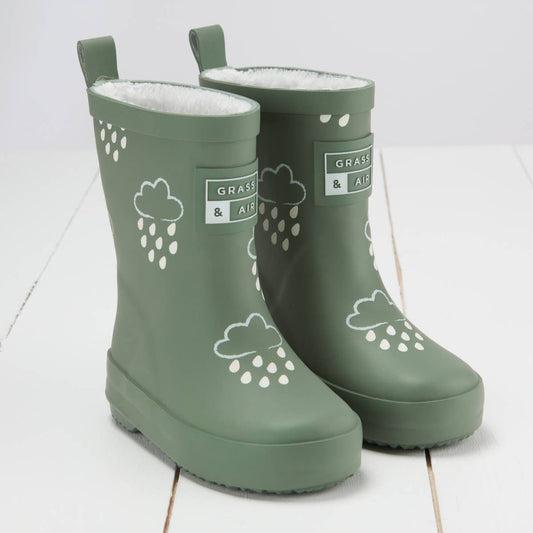 Farbwechselnde Winter-Gummistiefel für Kinder