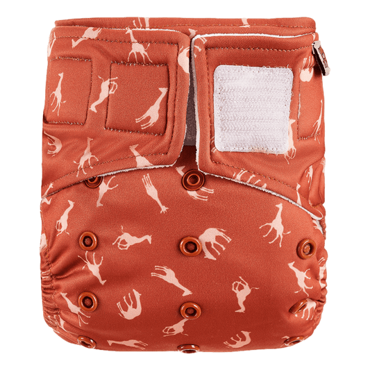 Waschbare Stoffwindel | All-In-One Windel | Savanna