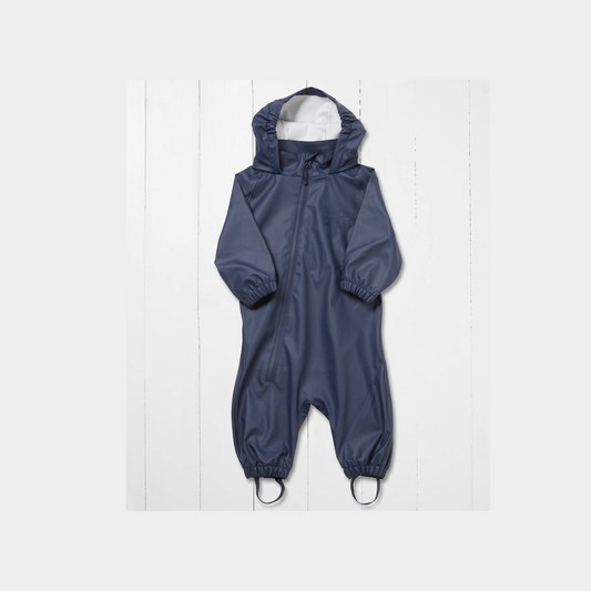 Wasserdichter Kinder-Regenanzug I Marineblau