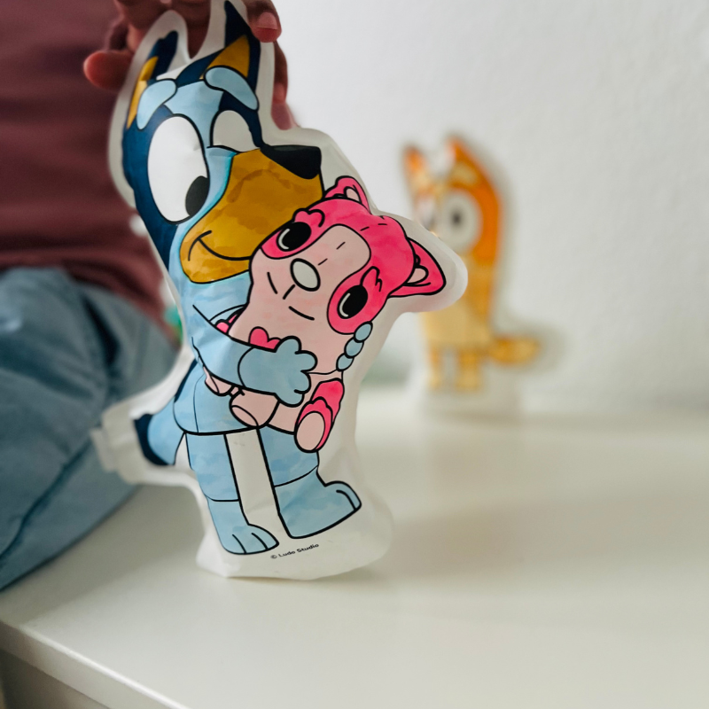 Bluey & Bingo - Aufblasbare Malvorlagen