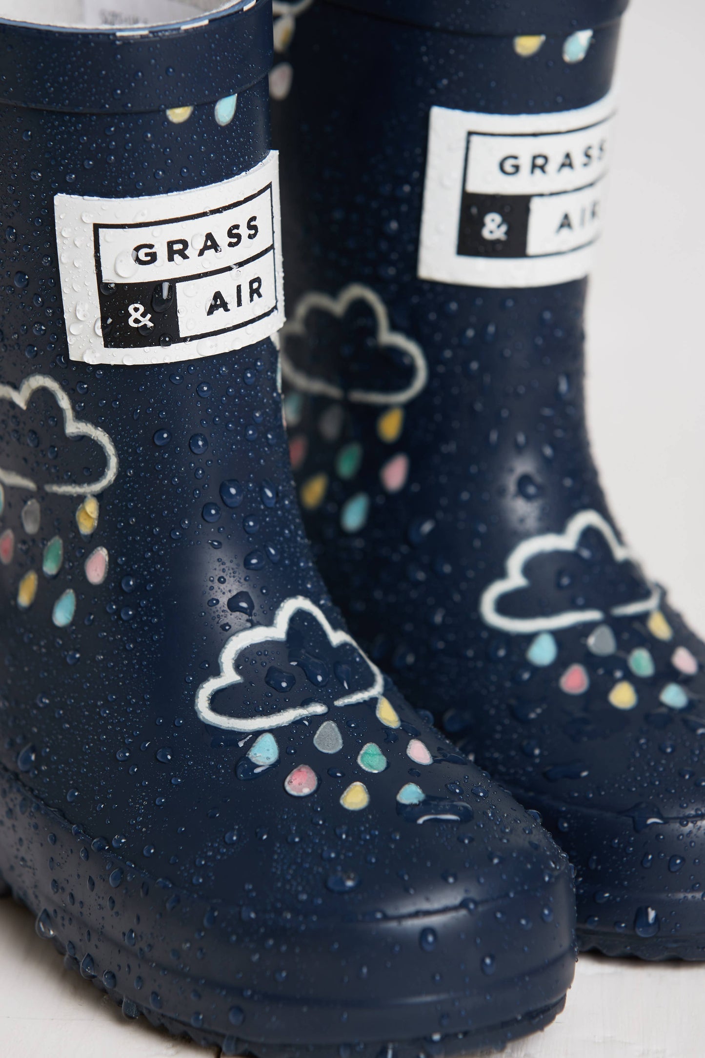Farbwechselnde Gummistiefel für Kinder – mit Fleecefutter