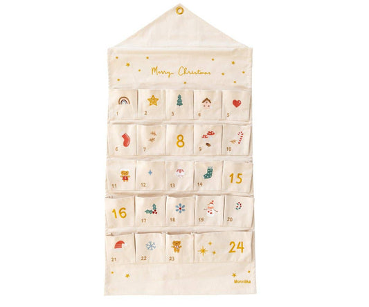 Stoff-Adventskalender – zum Befüllen