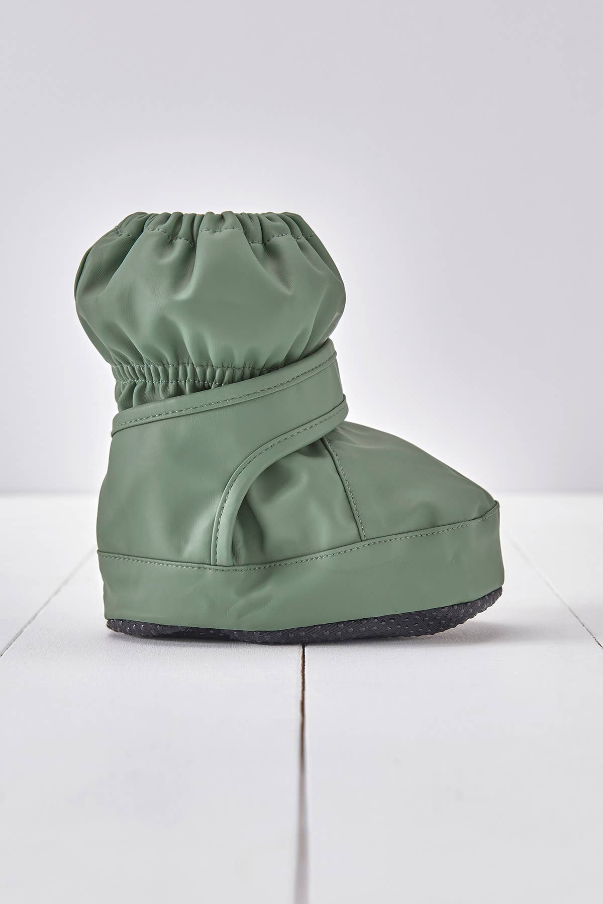 Khakigrüner wasserdichter PU-Stiefel
