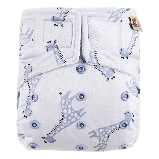 Waschbare All-in-One-Windel I Giraffe