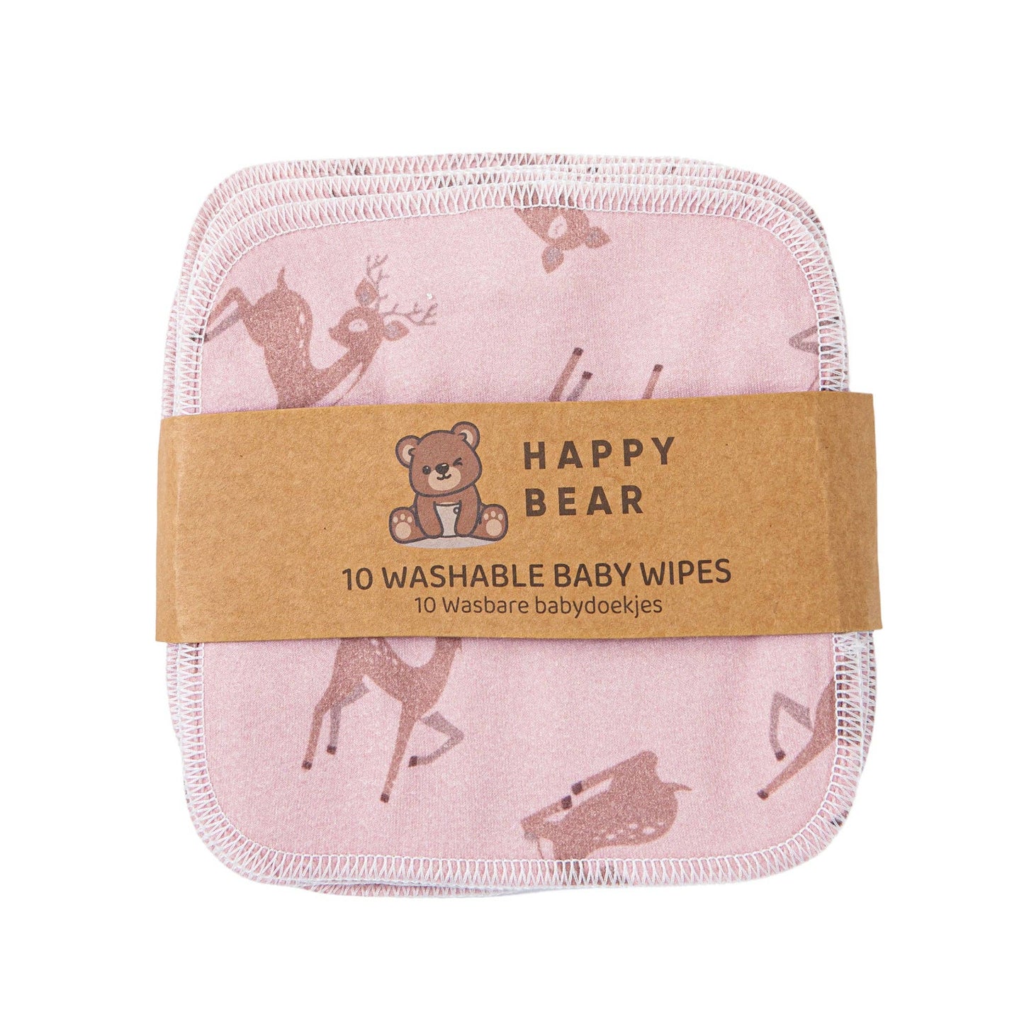 Waschbare Babytücher/Feuchtücher– 10er-Set - Oh Deer