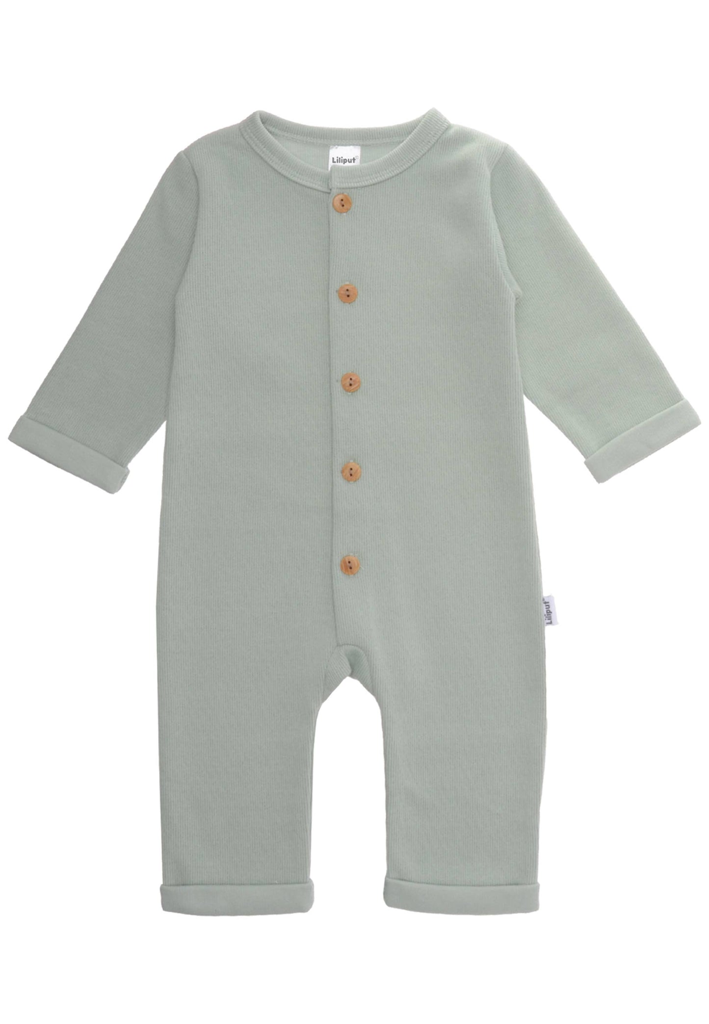 2-er Set Rib-Strick-Overalls