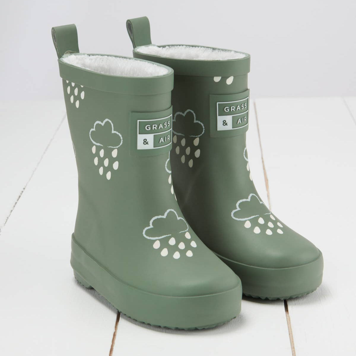 Farbwechselnde Winter-Gummistiefel für Kinder