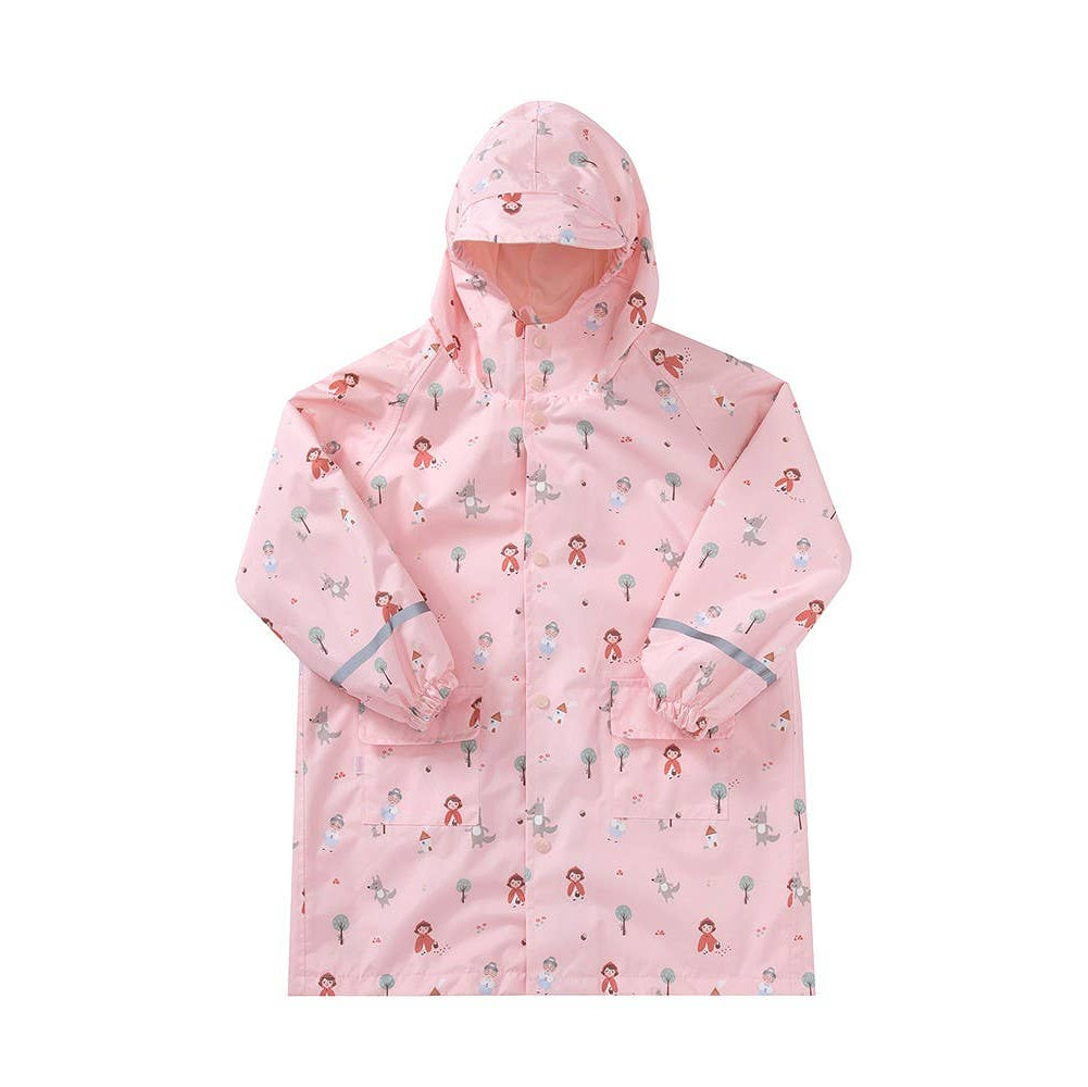 Kinder-Regenjacke mit Kapuze