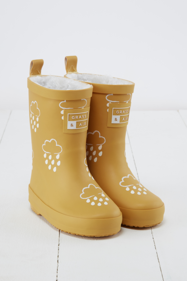 Farbwechselnde Winter-Gummistiefel für Kinder
