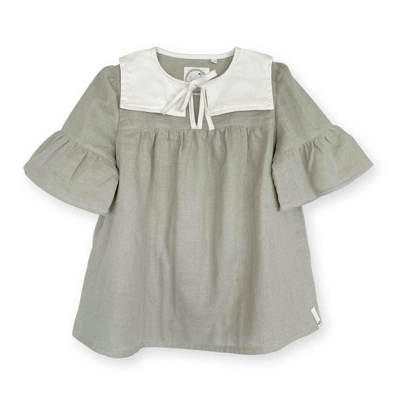 Musselin-Kleid „Grüner Tee“ – aus 100 % Bio-Baumwolle