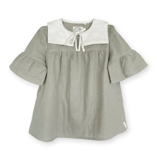 Musselin-Kleid „Grüner Tee“ – aus 100 % Bio-Baumwolle
