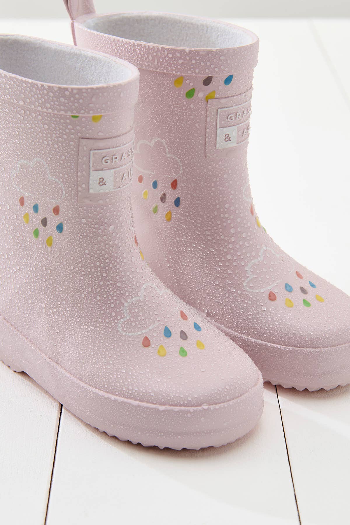 Farbwechselnde Gummistiefel für Kinder – mit Fleecefutter