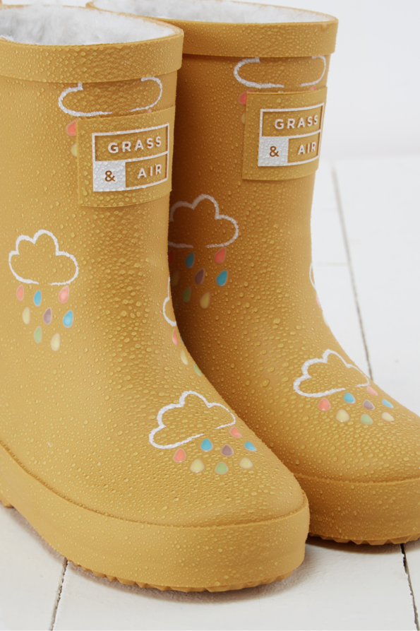Farbwechselnde Winter-Gummistiefel für Kinder