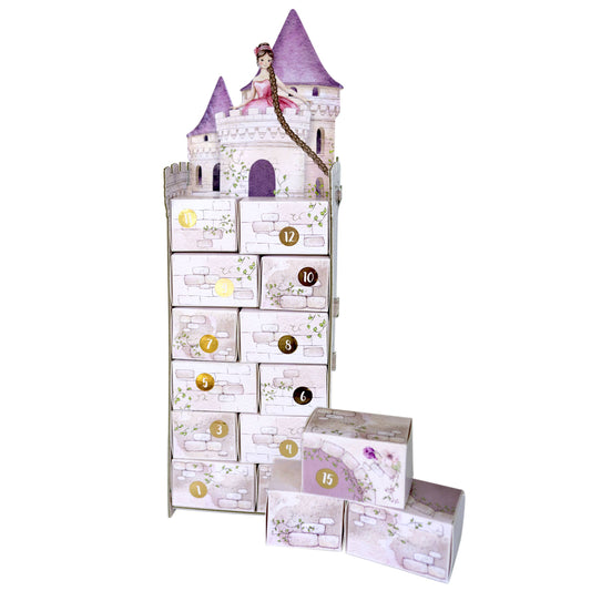 DIY Adventskalender I Rapunzel Turm zum Selberbasteln