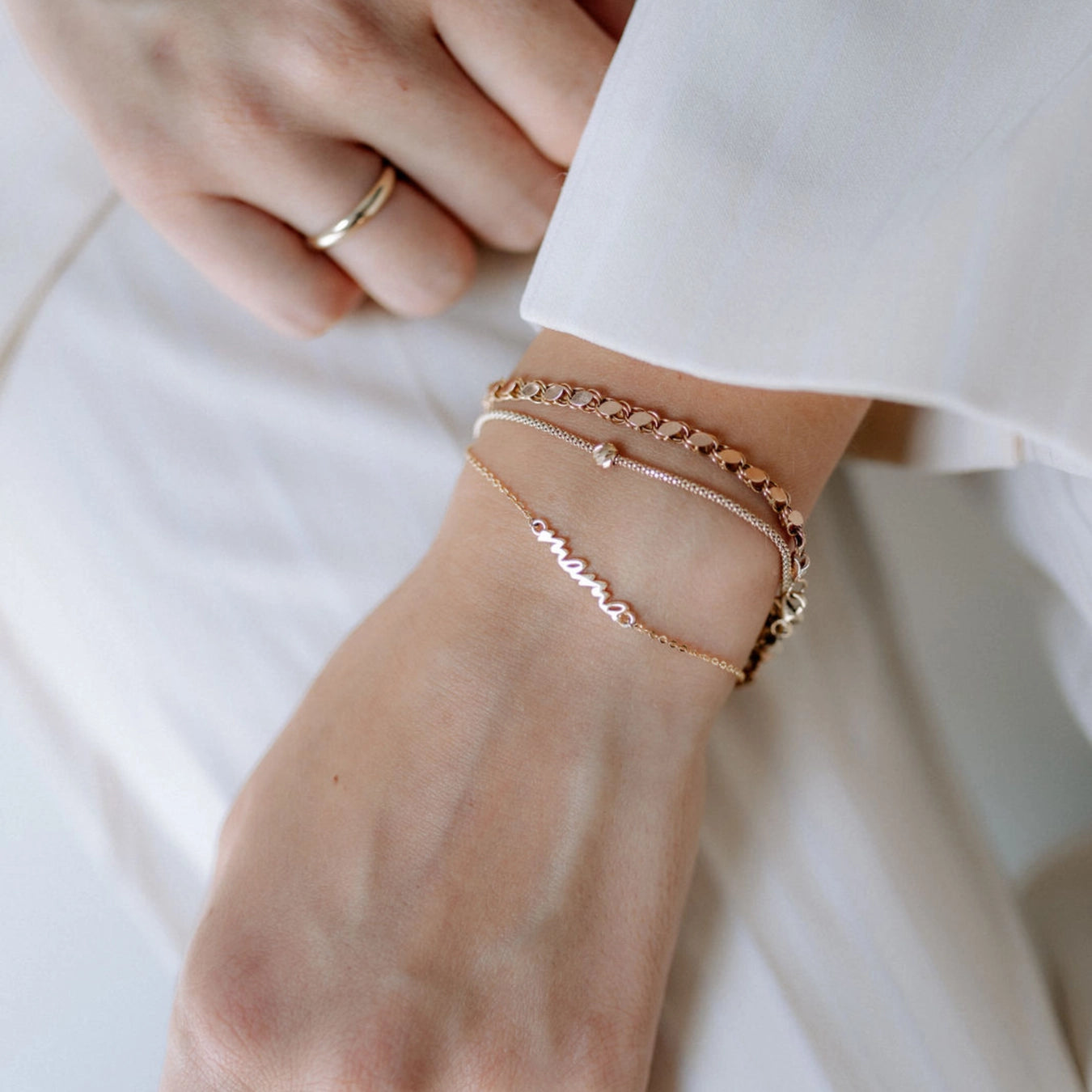 Armband CHAIN LOVE - Mama & Oma