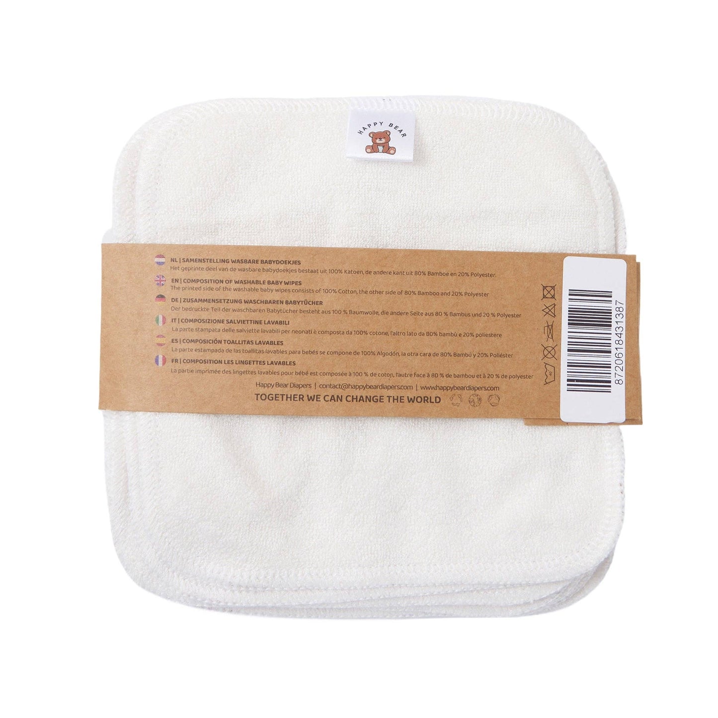 Waschbare Babytücher/Feuchtücher– 10er-Set - Oh Deer